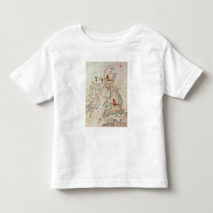 Camiseta Infantil Os reinos de Inglaterra e de Scotland