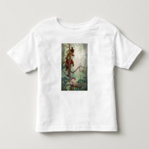 Camiseta Infantil Os ritos do primavera, ilustração 'de uma crian