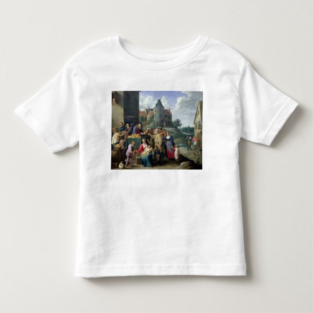 Camiseta Infantil Os sete atos do compaixão (Frente)