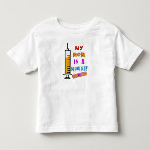 Camiseta Infantil Os t-shirt dos miúdos da enfermeira minha mamã s