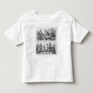 Camiseta Infantil Os trabalhadores aproximam a estação de correios