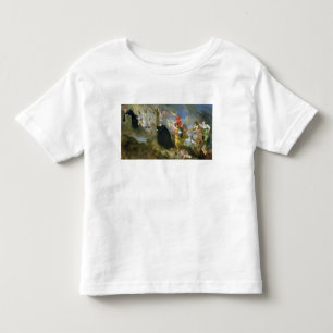 Camiseta Infantil Os votos do santo Aloysius de Gonzaga
