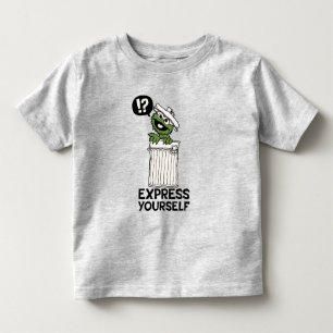Camiseta Infantil Oscar, o Grouch Expresse-se