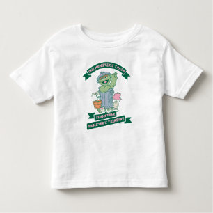 Camiseta Infantil Oscar, o Grouch Monster Treasure Graphic