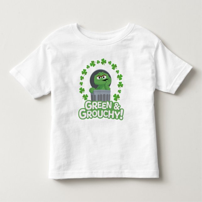 Camiseta Infantil Oscar | Verde e Grosso! (Frente)