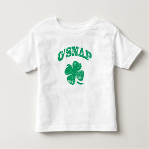 Camiseta Infantil O'SNAP - St Patrick engraçado