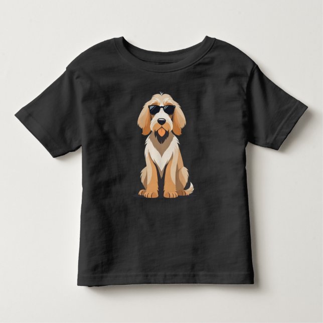 Camiseta Infantil Otterhound legal com Sunnies (Frente)
