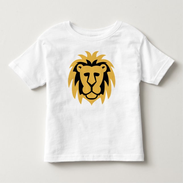 Camiseta Infantil Ouro do leão (Frente)