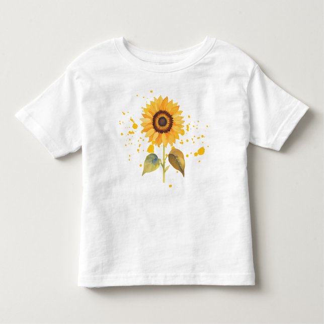 Camiseta Infantil Ouro Sunburst (Frente)
