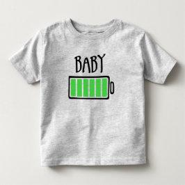 Camiseta Infantil Out of Batteries – Baby