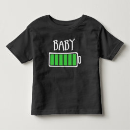 Camiseta Infantil Out of Batteries – Baby