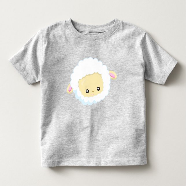 Camiseta Infantil Ovelha Bela, Ovelha Pequena, Ovelha Negra, Ovelha  (Frente)