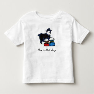 Camiseta Infantil Ovelhas negras do Baa do Baa