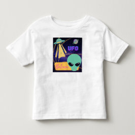 Camiseta Infantil ovni, acreditar extraterrestre