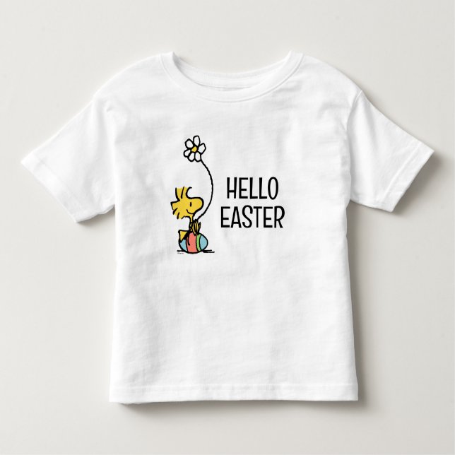 Camiseta Infantil Ovo De Páscoa De Madeira (Frente)