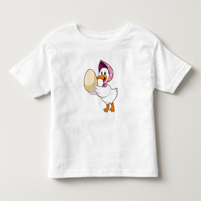Camiseta Infantil Ovo de Pato (Frente)