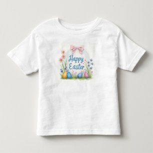 Camiseta Infantil Ovos de Páscoa Populares Bela Coleção