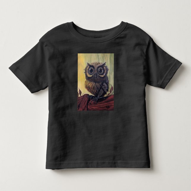 Camiseta Infantil Owl T-Shirt (Frente)