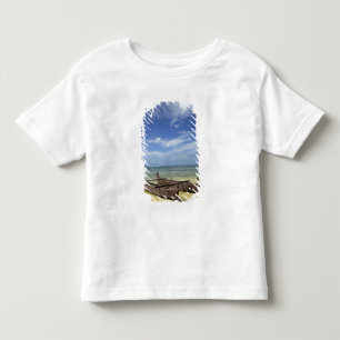 Camiseta Infantil Pacífico Sul, Polinésia Francesa, Moorea.