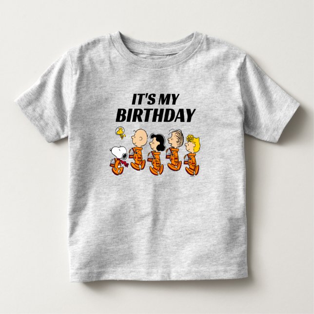 Camiseta Infantil Pacotes Personalizados | Aniversário do Espaço (Frente)