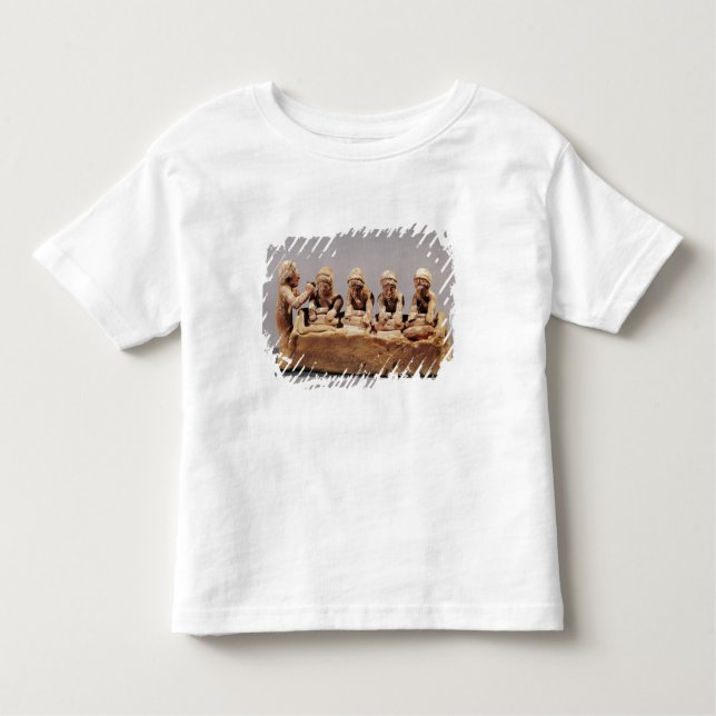 Camiseta Infantil Padeiros que amassam a massa em Thebes (Frente)