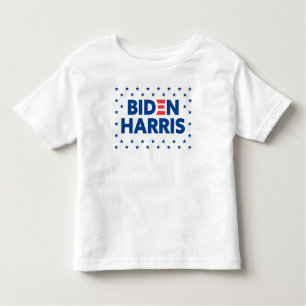 Camiseta Infantil Padrão Biden / Harris Blue Stars