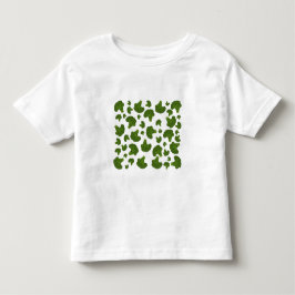 Camiseta Infantil Padrão de brócolis
