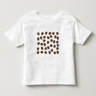 Camiseta Infantil Padrão de Coco