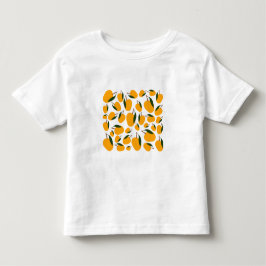 Camiseta Infantil Padrão de Fruta Mango Summer
