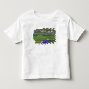 Camiseta Infantil Padrão de tulipas e flores de Jacinto de Uva, 4