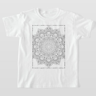 Camiseta Infantil Padrão (Mandala)