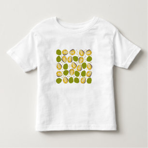 Camiseta Infantil Padrão Tropical de Colza de Verão - Fruta exótica