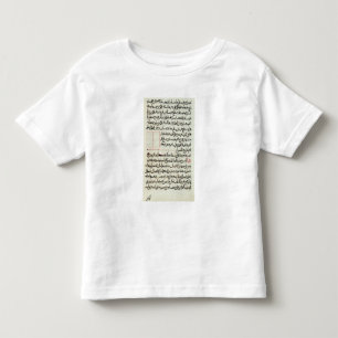 Camiseta Infantil Página do texto do "elementos", uma geometria do