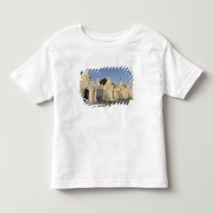 Camiseta Infantil Pagode Kuthodaw em Mandalay, conhecida como a