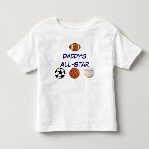 Camiseta Infantil Pai All-star Toddler Tee