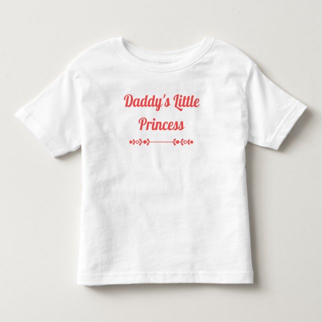 Camiseta Infantil Pai Chic Little Princess (Frente)