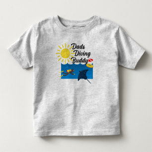 Camiseta Infantil Pai de mergulho Buddy - Toddler Fine Jersey T-S