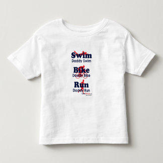 Camiseta Infantil Pai do Triathlon