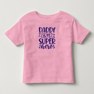 Camiseta Infantil Pai É Meu Super Herói Presente no Dia do Pai Bon