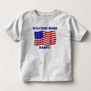 Camiseta Infantil Pai Home bem-vindo! T-shirt