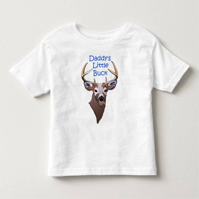 Camiseta Infantil Pai Little Buck (Frente)