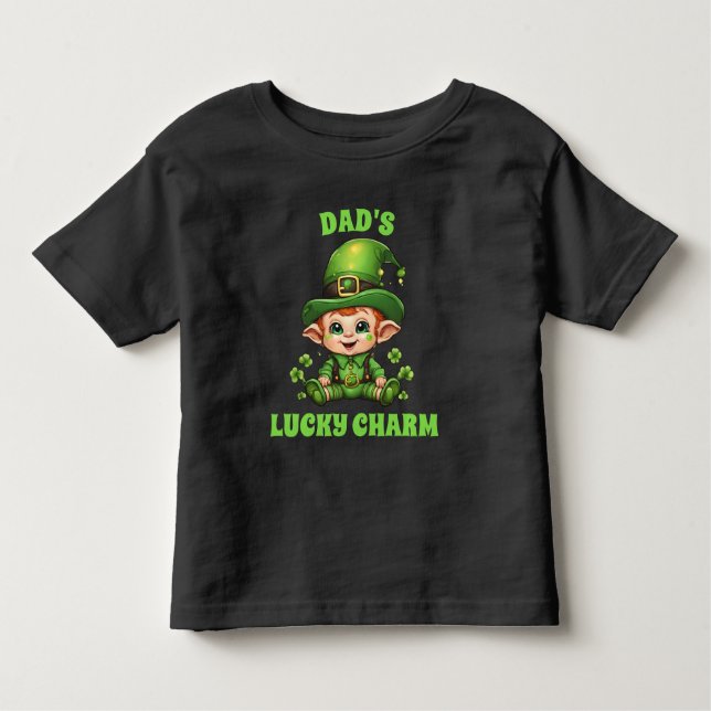 Camiseta Infantil Pai Lucky Charm Baby (Frente)