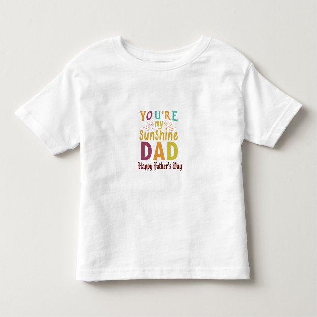 Camiseta Infantil Pai: Minha luz orientadora (Frente)