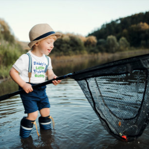 Camiseta Infantil Pai Pequeno Pescador