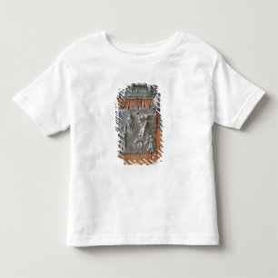Camiseta Infantil Painel da porta da mão esquerda, século XII (bro