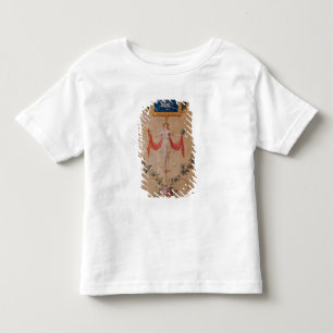 Camiseta Infantil Painel do boudoir de Marie-Antoinette