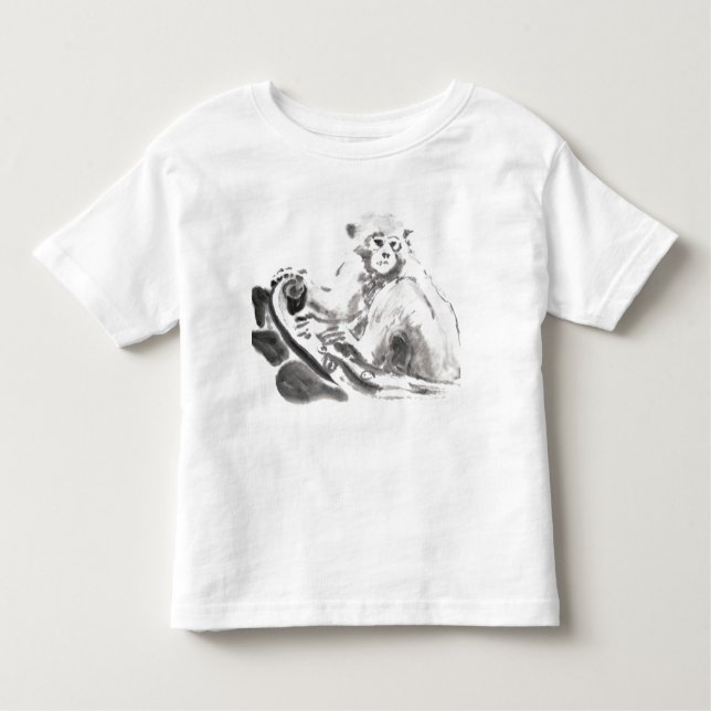 Camiseta Infantil Painel Original do Macaco Chinês Ano 2016 (Frente)