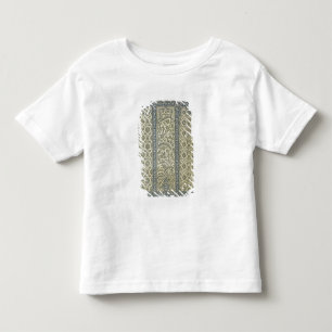 Camiseta Infantil Painel telhado da mesquita de Ibrahym Agha, 'do