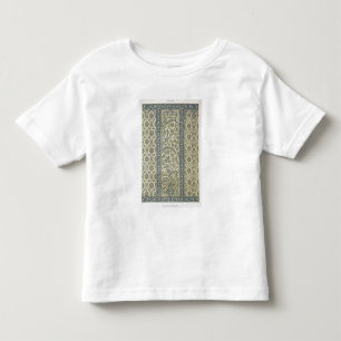 Camiseta Infantil Painel telhado da mesquita de Ibrahym Agha, 'do