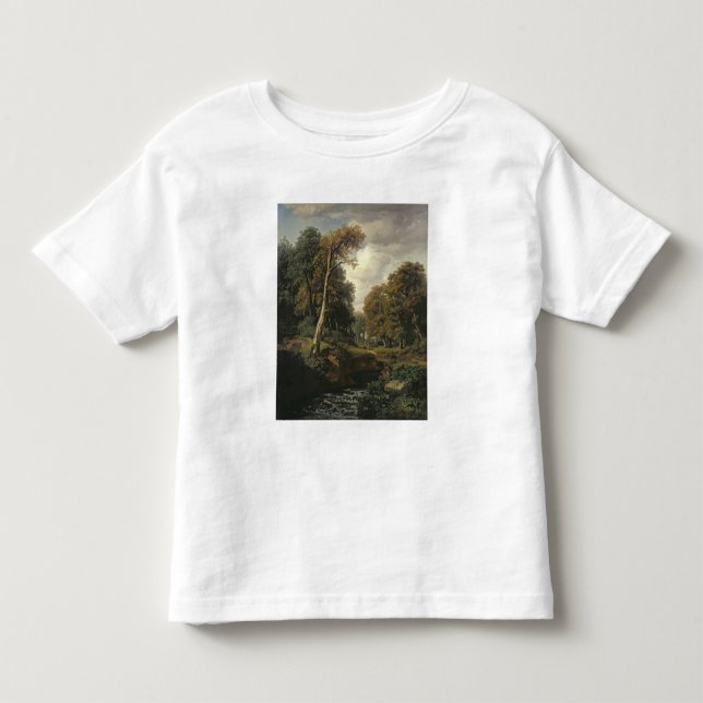 Camiseta Infantil Paisagem, 1850 (Frente)